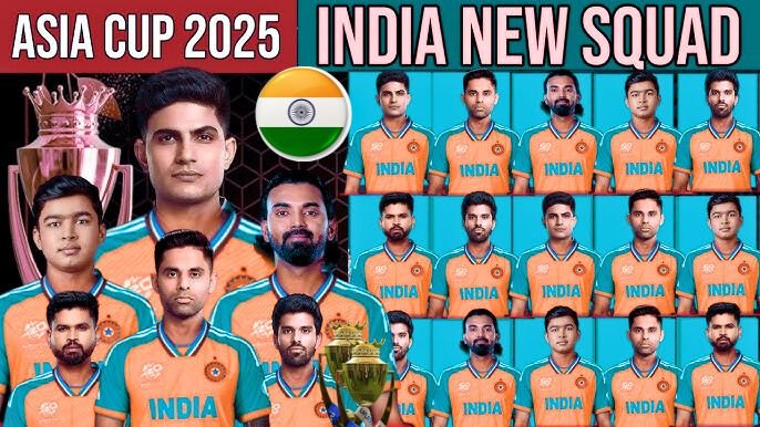 🏏 Asia Cup 2025 India Squad