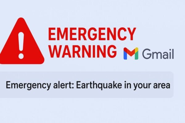 Google Emergency Warning Gmail