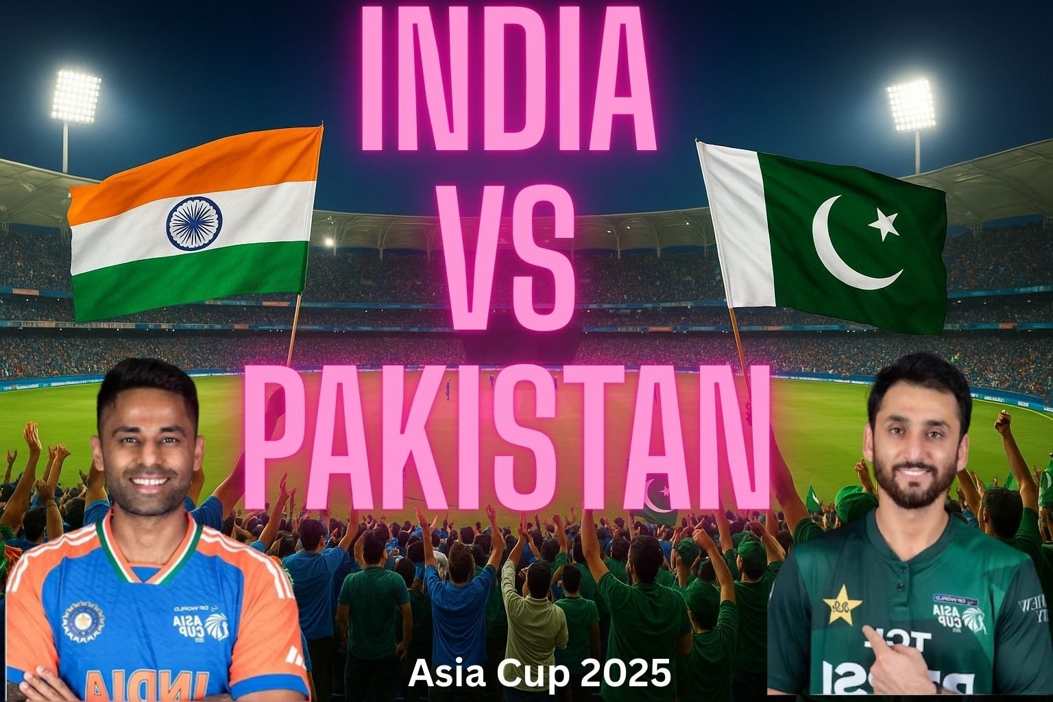 India vs Pakistan in Asia Cup 2025